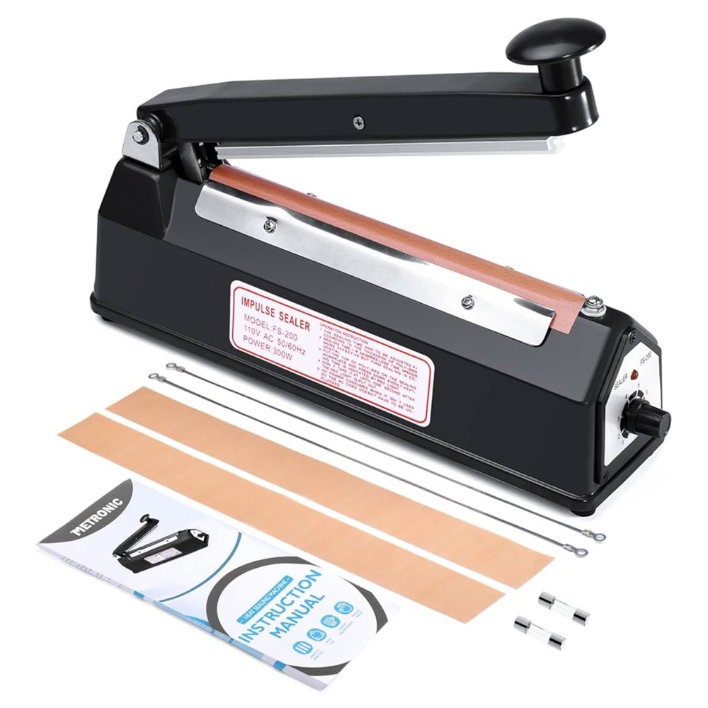 NIB Black Impulse Sealer with Accessories
